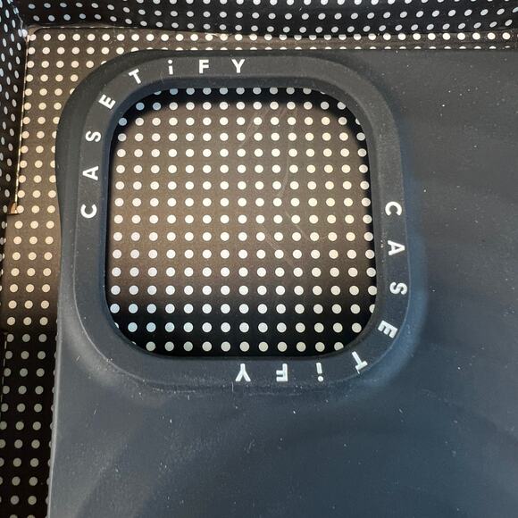 CASETiFY Ripple Case MagSafe iPhone 15 Pro Max Silicone Black 2X Military Grade - Picture 7 of 7